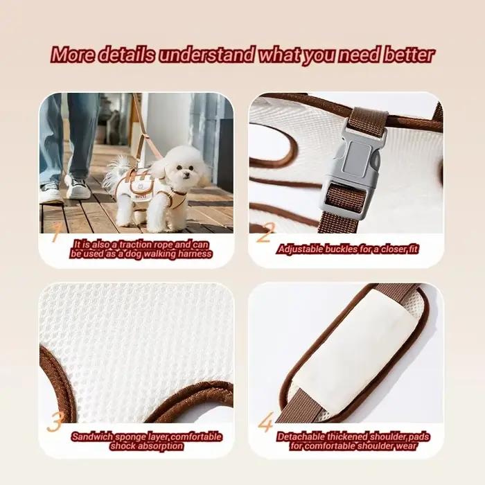 Sac de transport extérieur pour animaux de compagnie