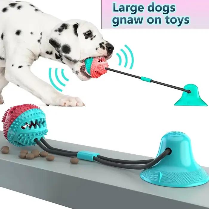Jouet à mâcher coule avec ventouse pour chien