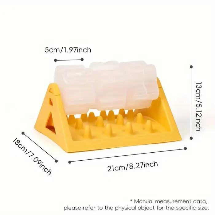 Jouet interactif distributeur de nourriture pour chien – Mangeoire puzzle avec conception anti-fuite