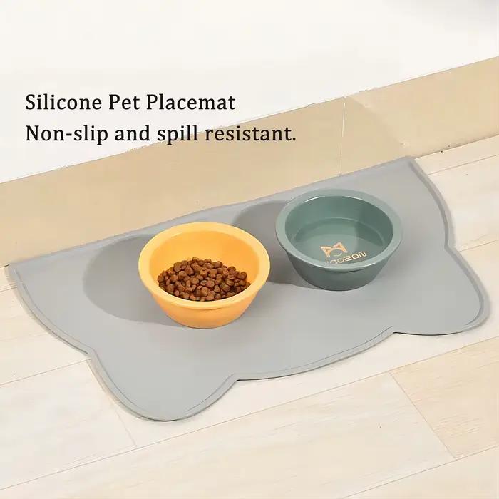 Bol d'alimentation en Silicone pour animaux de compagnie