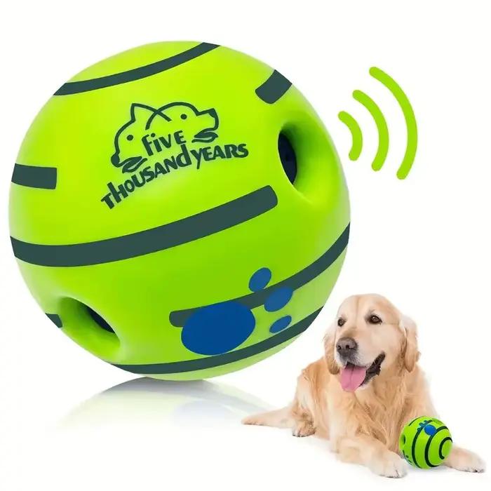 Balle de giggle interactive drôle-balles pour l'entraînement du qi des chiens