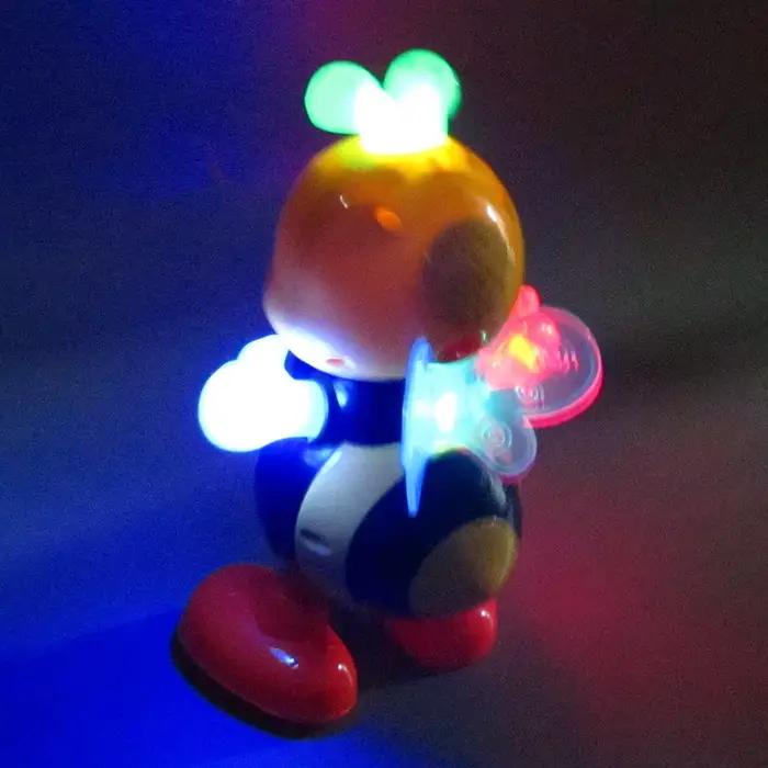 Jouets pour chiens danse abeille jouet jouets électriques Musical électronique dessin animé abeille jouets éducatifs interactif chant jouets pour animaux de compagnie fournitures