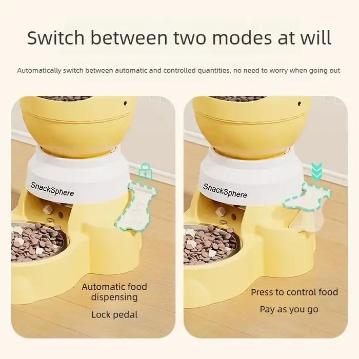 Distributeur automatique de nourriture pour animaux de compagnie