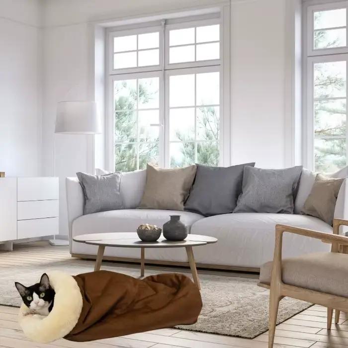 Sac de couchage pour chat d'automne et d'hiver