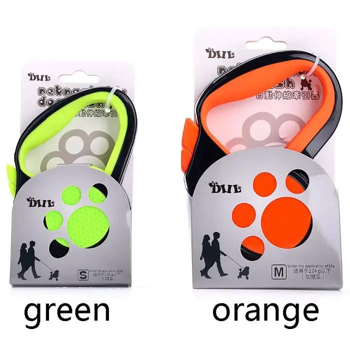 Laisse de chien rétractable automatique de 8M