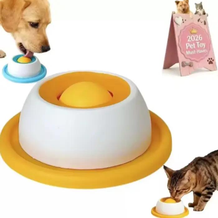 Jouets interactifs pour chiens, distributeur de nourriture à alimentation lente pour l'entraînement des chiots, accessoire d'enrichissement pour la cage d'alimentation des chats