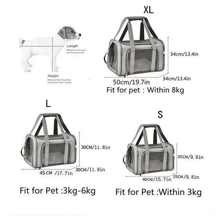 Sac de transport pour chien et chat
