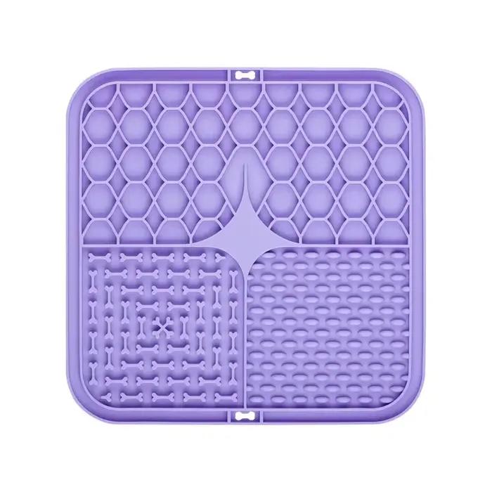 Napperon pour animaux de compagnie chat tapis d'alimentation lente chien lécher