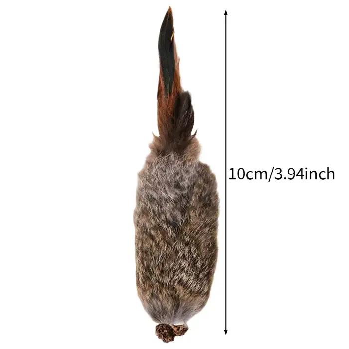 Jouets pour chats en fausse fourrure de lapin