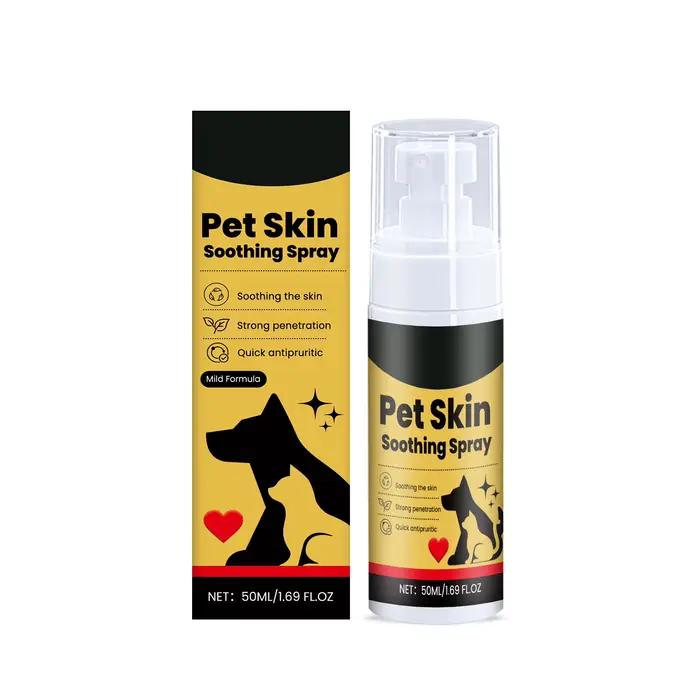 Nouveau Spray Apaisant pour Peau d'Animaux – Formule Douce Anti-Rougeurs et Non Irritante – Soulagement de la