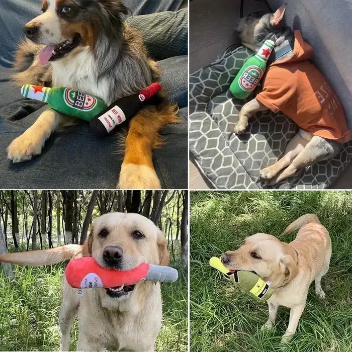 Jouets en peluche amusants pour chiens