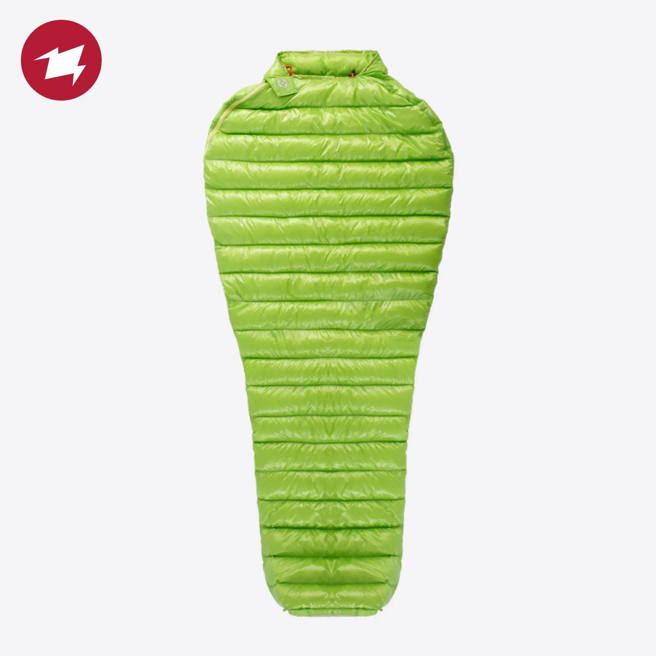 AEGISMAX MINI 6 degrés 800FP sac de couchage en duvet d'oie sac de couchage ultraléger pour Camping et randonnée en plein air pour hommes et femmes