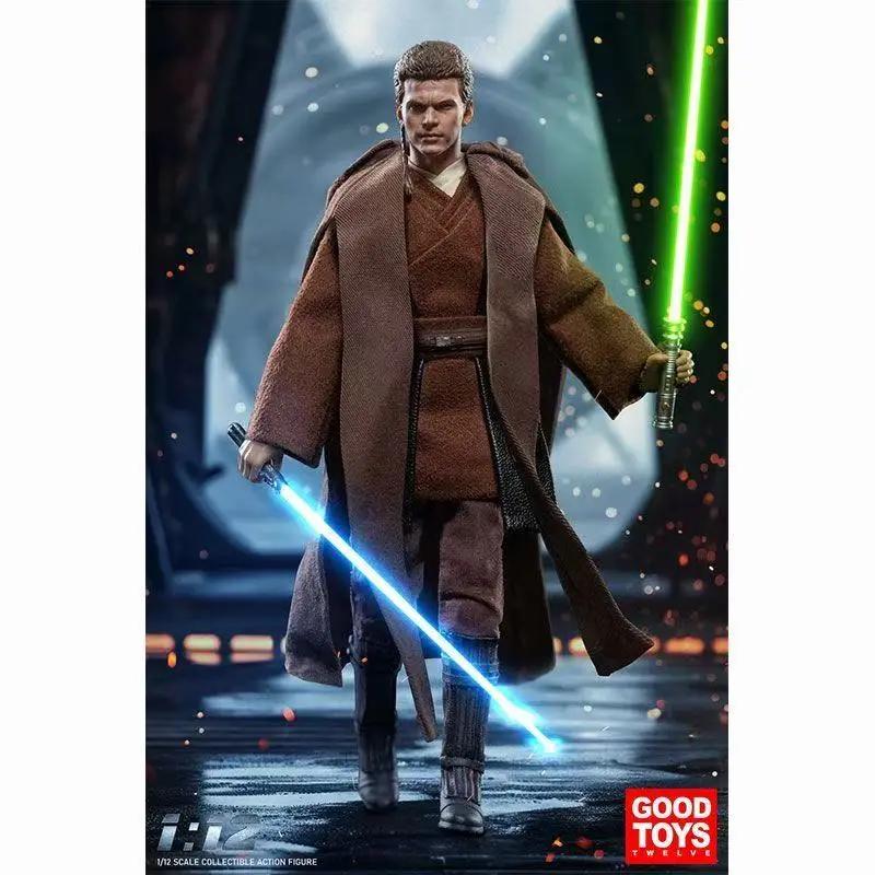 En stock, original DG001 1/12 Anakin Skywalker, figurine articulée, modèle de jouet, poupée mobile, collection cadeau