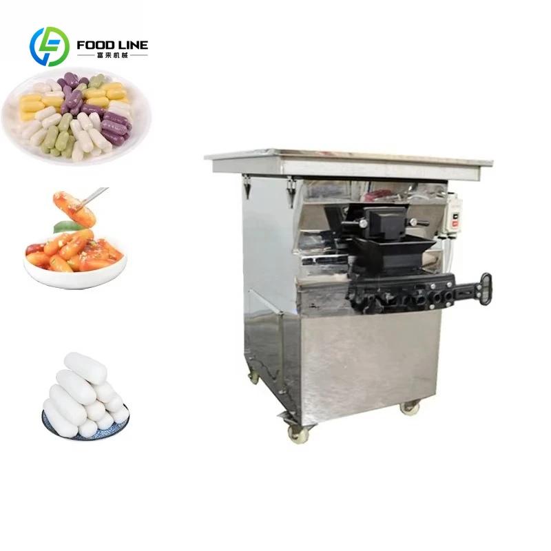 Machine à mini-gâteaux de riz coréens personnalisée, appareil industriel de fabrication alimentaire à faible consommation pour la production des petites entreprises