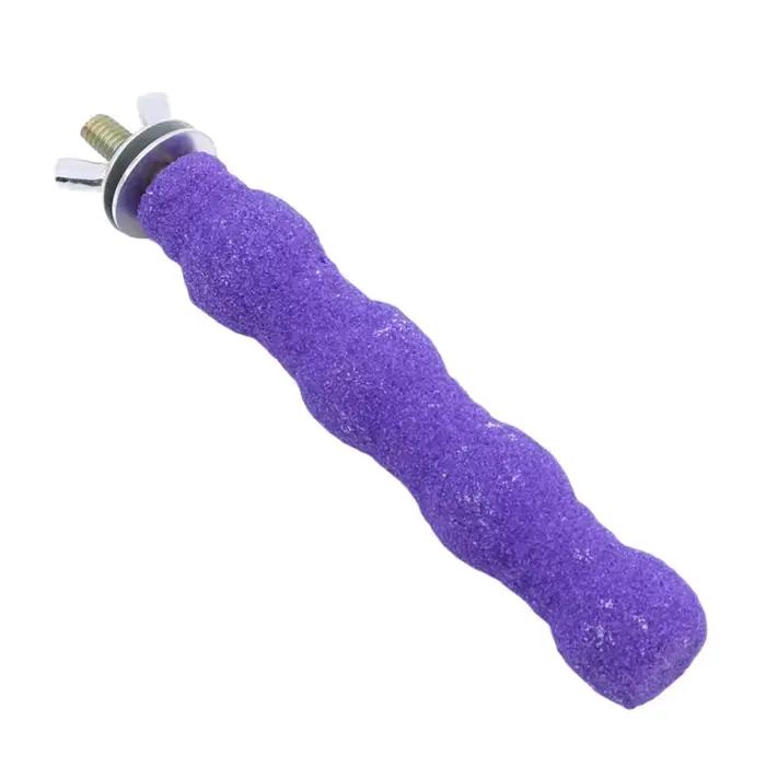 Bâton de meulage de pattes pour animaux de compagnie, perruche, perroquet, jouet, broyeur, tige de m