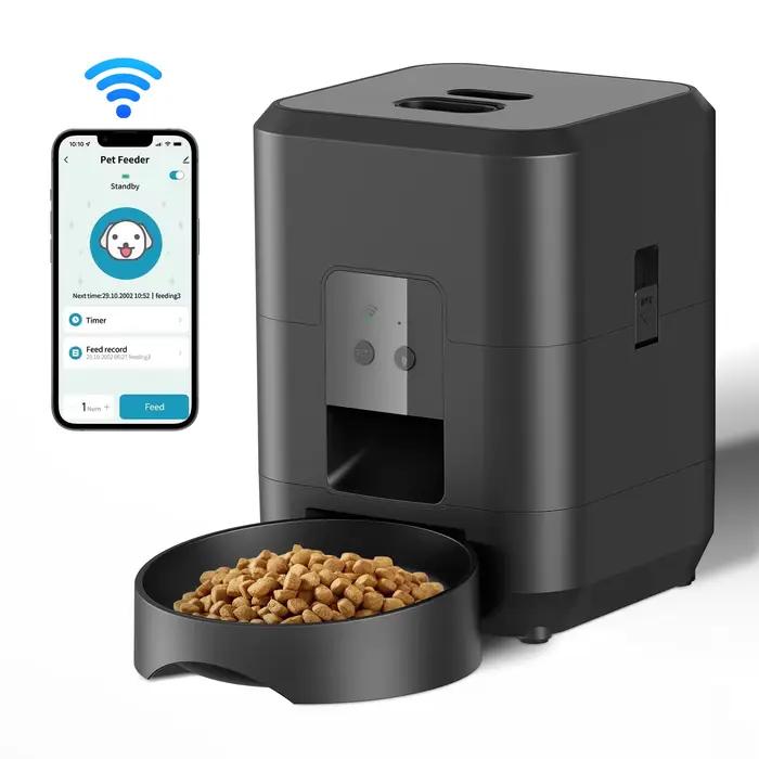 Mangeoire intelligente pour animaux de compagnie mangeoire automatique pour chat Machine de nourritu