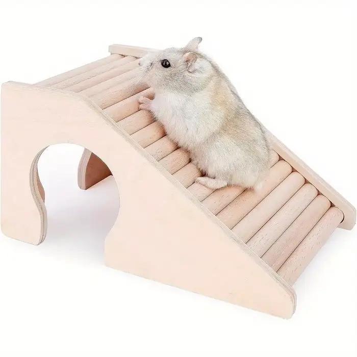 Maison pour hamster, petite échelle d'escalade pour animaux de compagnie pour hamsters, gerbilles, s