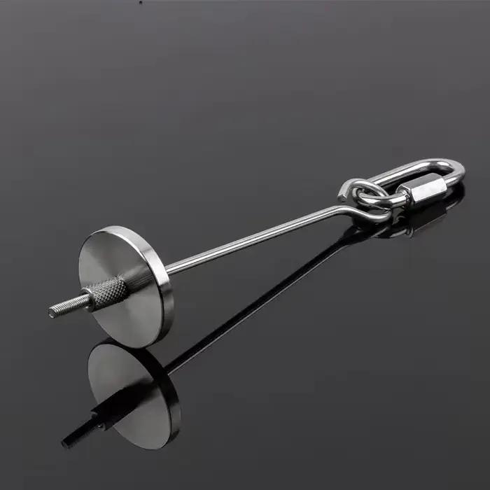 Mangeoire à perroquets en acier inoxydable pour animaux de compagnie, fourchette à fruits et maïs, j