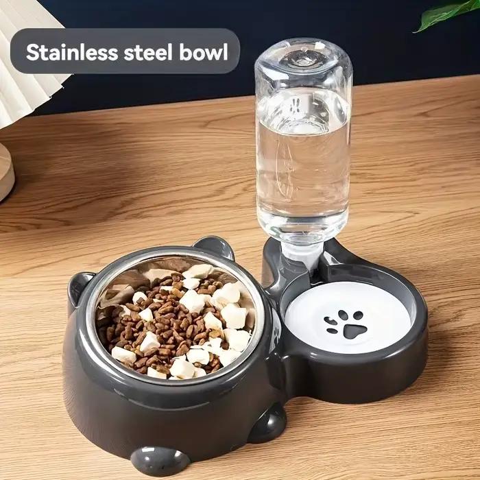 Mangeoire automatique pour animaux de compagnie et distributeur d'eau, système d'alimentation intégr