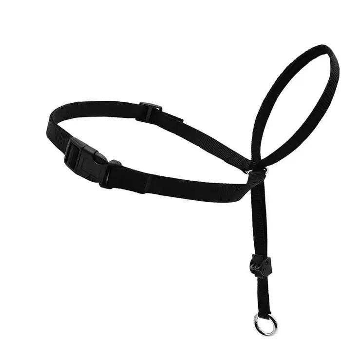 Collier de tête rembourré en Nylon réglable pour chien, laisse douce, Leader, arrêter de traction, o