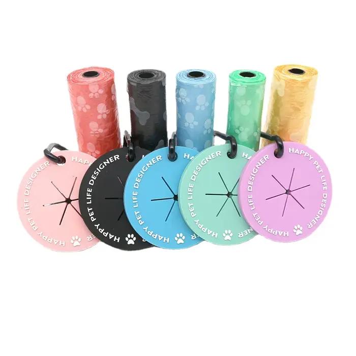 Distributeur de Sacs à Crottes pour Chien, Produits à réinitialisation Mains Libres, Support de Sac