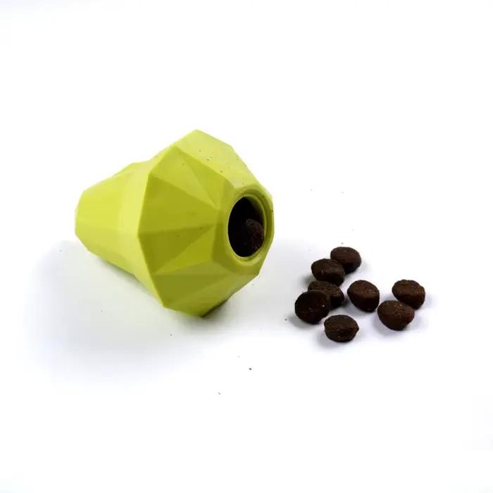 Boule à mâcher en caoutchouc pour chien, distributeur de fuite, jeu de nourriture, jouet de morsure