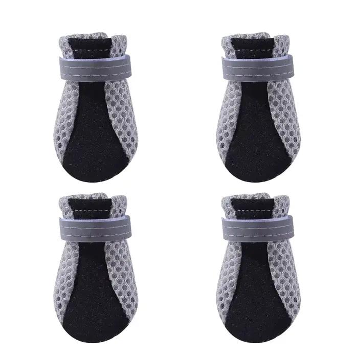 Chaussures respirantes coordonnantes pour animaux de compagnie, bottes imperméables pour chien, prot