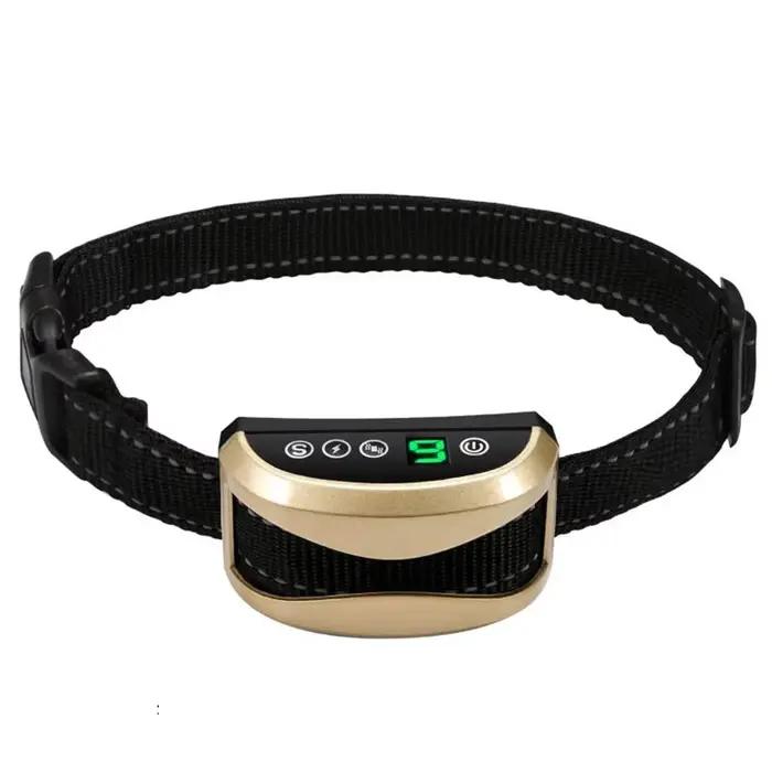 Collier anti-aboiement rechargeable Homefish pour chiens, collier d'entraînement anti-aboiement