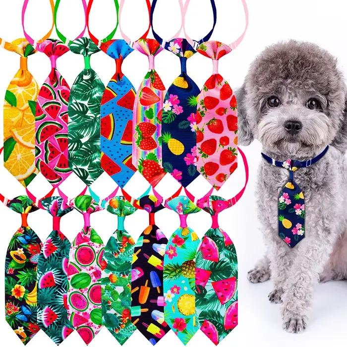 10 pièces cravate pour chien petit chien Gromoong accessoires chien de compagnie chat nœuds papillon