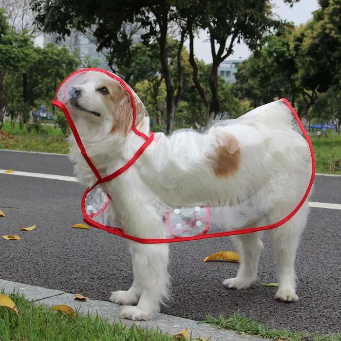 Fournitures pour animaux de compagnie imperméable pour chien imperméable nouveau Poncho de mode en p
