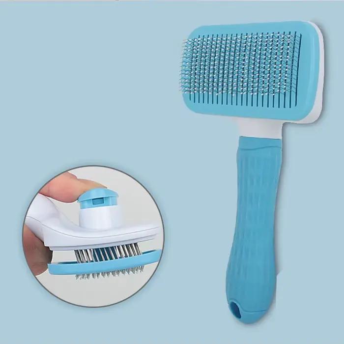 Brosse de toilettage pour animaux de compagnie, peigne pour chien et chat, auto-livres, épilateur po