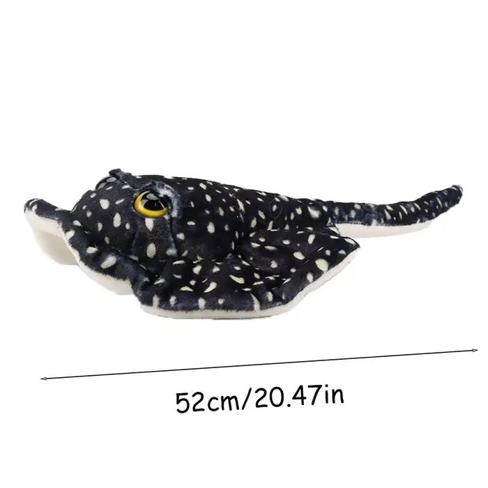 Jouets en peluche poulpe et rayon à pois, animaux en peluche de film, simulation de poisson, poupée