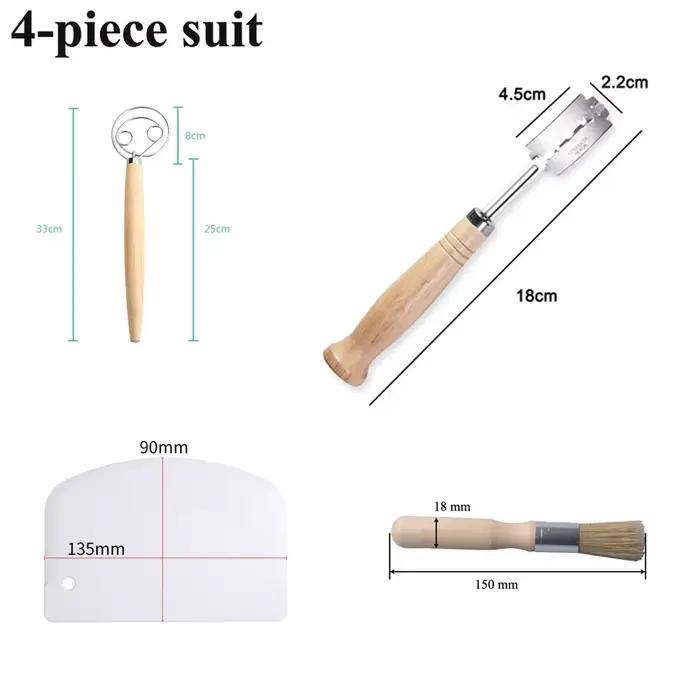 Panier anti-pâte, 3 tailles disponibles, Baguette Banneton, panier en rotin naturel, outils de cuiss