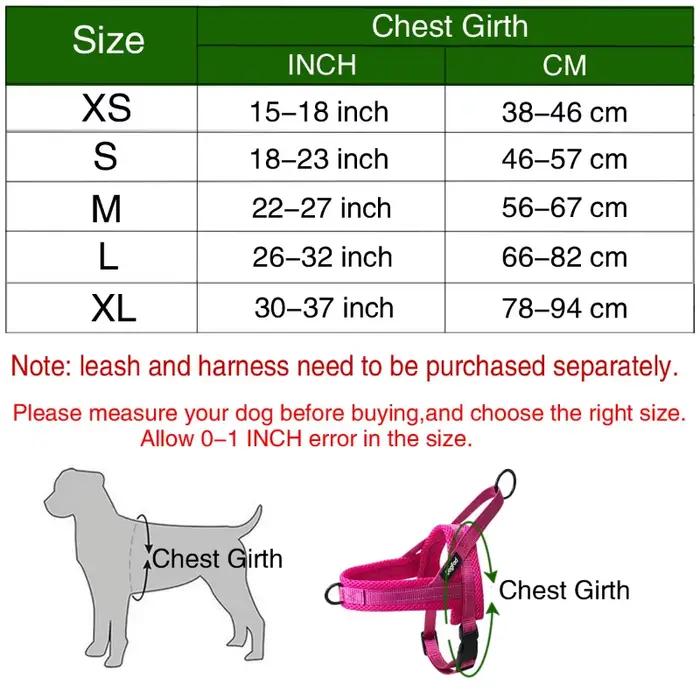 Harnais pour chien sans traction, rembourré et doux, gilet réfléchissant, harnais d'entraînement pou