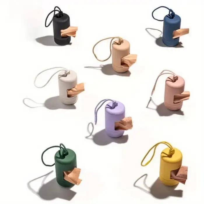 Distributeur Portable de sacs poubelles pour animaux de compagnie, 1 pièce, Mini sac poubelle de net
