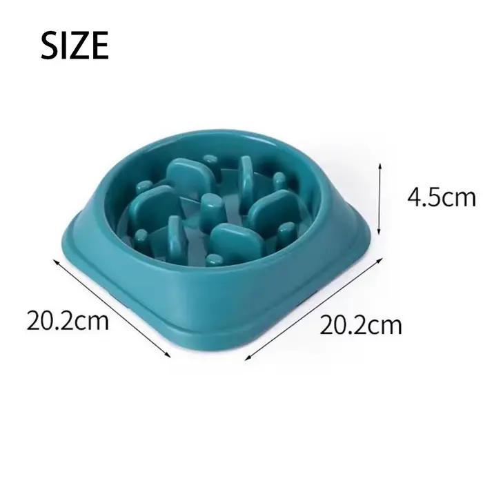 Bol d'alimentation lente pour chien, bol de Puzzle antidérapant, Anti-grippage, plats d'alimentation