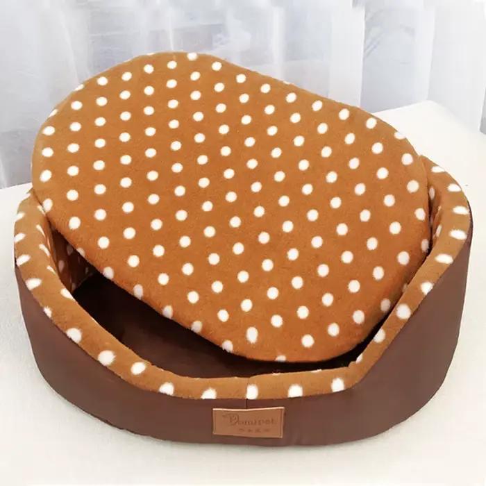 Tapis de lit pour chien, costume doux, canapé, chenil, chiot, couverture respirante et Durable, cous