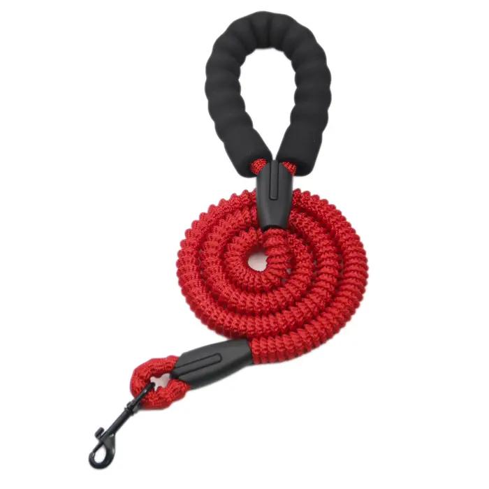 Laisse ultra légère pour chiens de grande et moyenne taille, ULen nylon creuse, sans nervures, absor