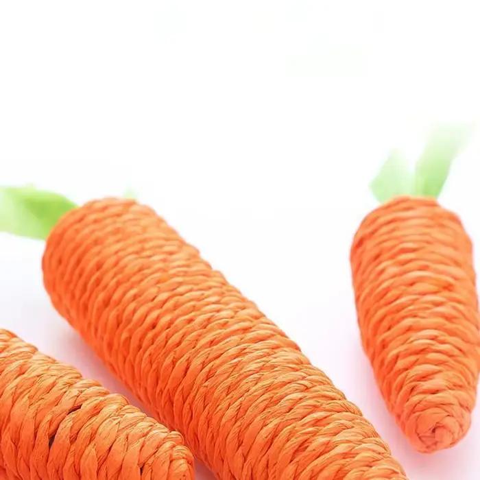 Jouets pour chats son carotte câlin bâton pour chat depuis amusant bâton de dentition pour chat anti