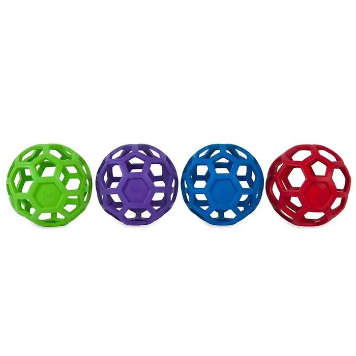 JW Hol-ee Roller Dog Fetch Ixious Dispenser Puzzle Ball