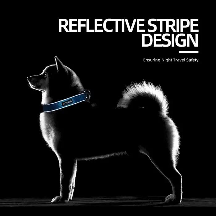 Collier réfléchissant pour chien, Anti-évasion, produits pour animaux de compagnie, Labrador, Husky,