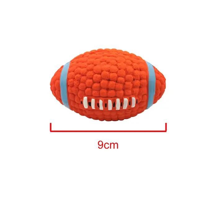 Jouets pour petits grands chiens Chihuahua Golden Retriever balles de chien en Latex naturel Anti mo