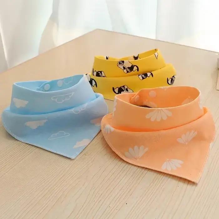 Bandana pour chien, 1 pièce, foulard imprimé doux et mignon, bavoirs en tissu Durable de qualité sup