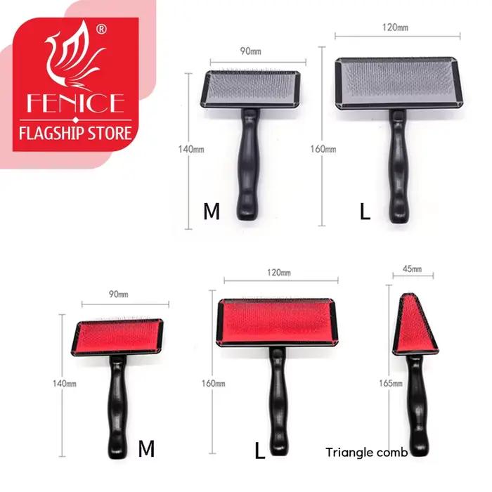 Brosse de toilettage pour animaux de compagnie, peigne pour chien, chat, cheval, outil de massage, f