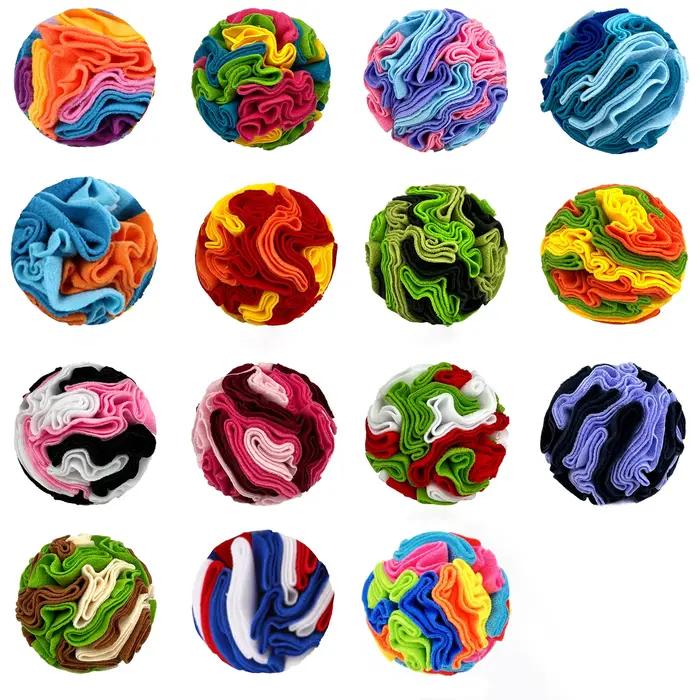 Jouets interactifs pour chiens, boule à reniflage pour chiens, encourage les compétences de forageag