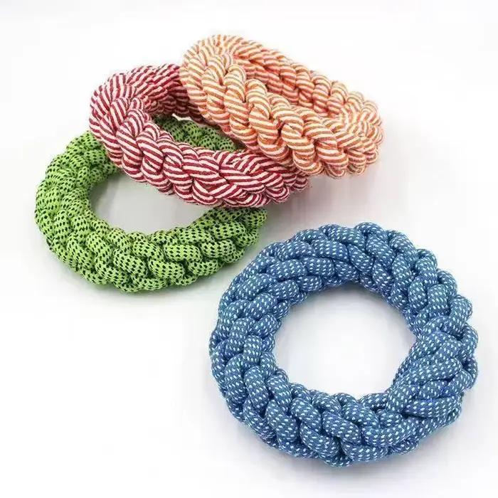 Jouet en corde pour chien, résistant aux morsures, jouets à tirer pour chiens de taille moyenne et g