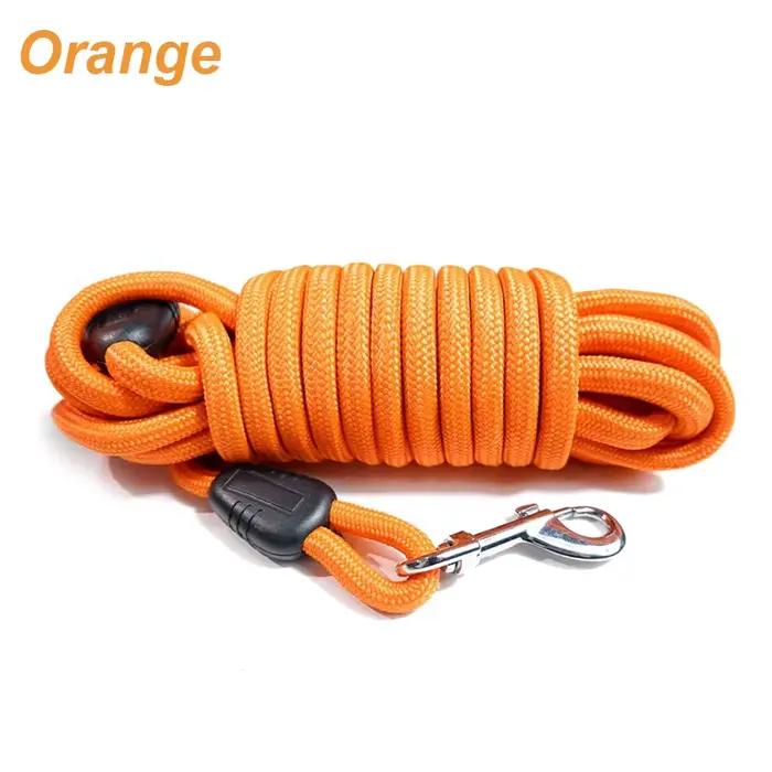 Laisse d'entraînement pour chien de 5M/10M/15M – Laisse en nylon robuste pour l'agilité et le dressa