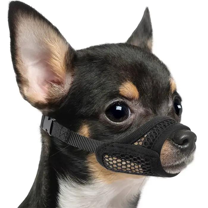 Gardez votre chien de petite ou moyenne mordre avec ce museau en maille, idéal pour les races avec d