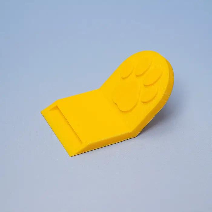 Ouvre-boîte pour nourriture pour animaux de compagnie en forme de patte de chat imprimé en 3D, ouvre