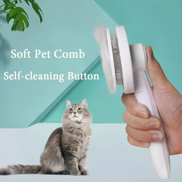 Brosse de nettoyage des poils de chat, peigne d'épilation des poils de chien, outil de toilettage po